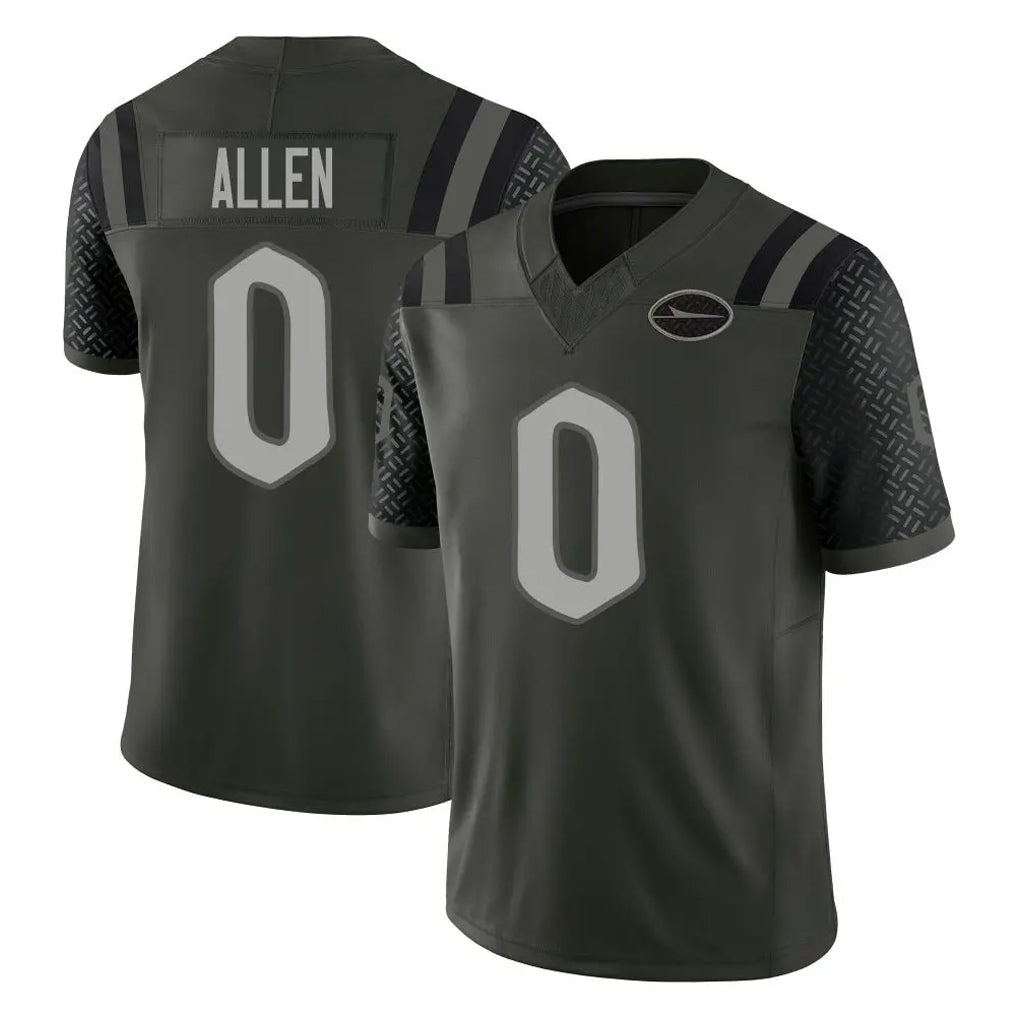 CAdoa NY.Jets #0 Braelon Allen Player Green Limited 2025 Rivalries Collection Home Game Stitched Jerseys