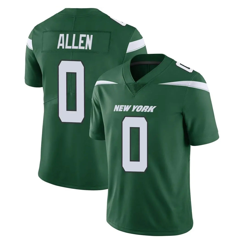 CAdoa NY.Jets #0 Braelon Allen Player Green Limited Vapor Home Game Stitched Jerseys