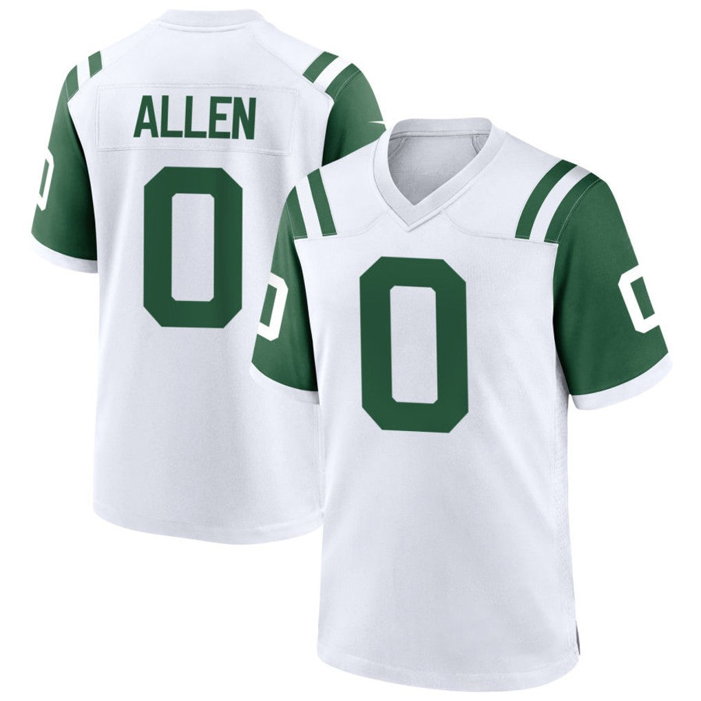 CAdoa NY.Jets #0 Braelon Allen Player White Classic Alternate Game Stitched Jerseys