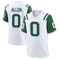 CAdoa NY.Jets #0 Braelon Allen Player White Classic Alternate Game Stitched Jerseys
