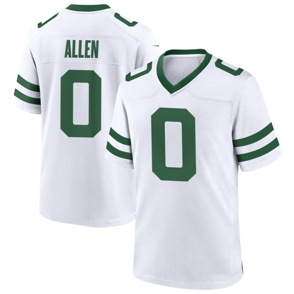 CAdoa NY.Jets #0 Braelon Allen Player White Home Game Stitched Jerseys