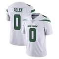 CAdoa NY.Jets #0 Braelon Allen Player White Spotlight Limited Vapor Home Game Stitched Jerseys