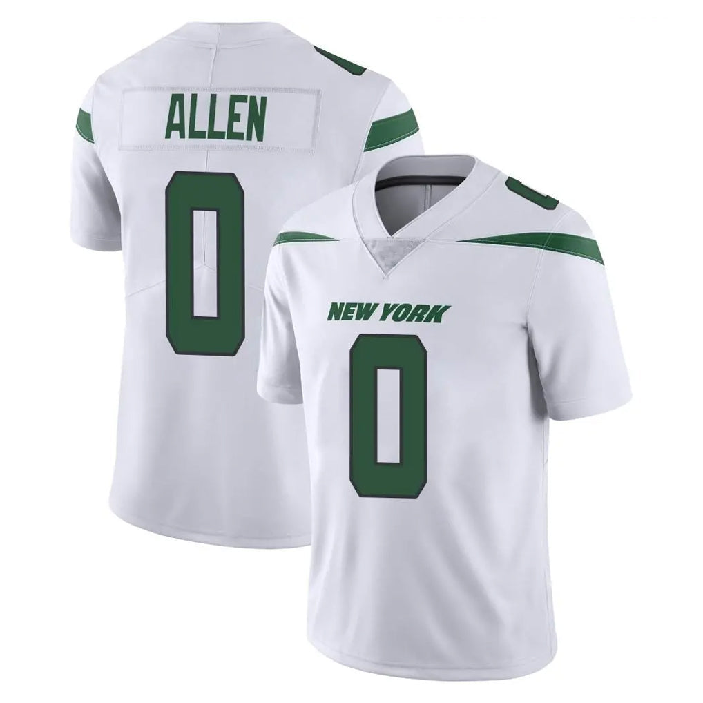 CAdoa NY.Jets #0 Braelon Allen Player White Spotlight Limited Vapor Home Game Stitched Jerseys