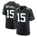 CAdoa NY.Jets #15 Adonai Mitchell Player Black Legacy Home Game Stitched Jerseys