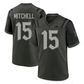 CAdoa NY.Jets #15 Adonai Mitchell Player Green 2025 Rivalries Collection Home Game Stitched Jerseys