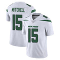 CAdoa NY.Jets #15 Adonai Mitchell Player White Spotlight Limited Vapor Home Game Stitched Jerseys