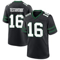 CAdoa NY.Jets #16 Vinny Testaverde Player Black Home Game Stitched Jerseys