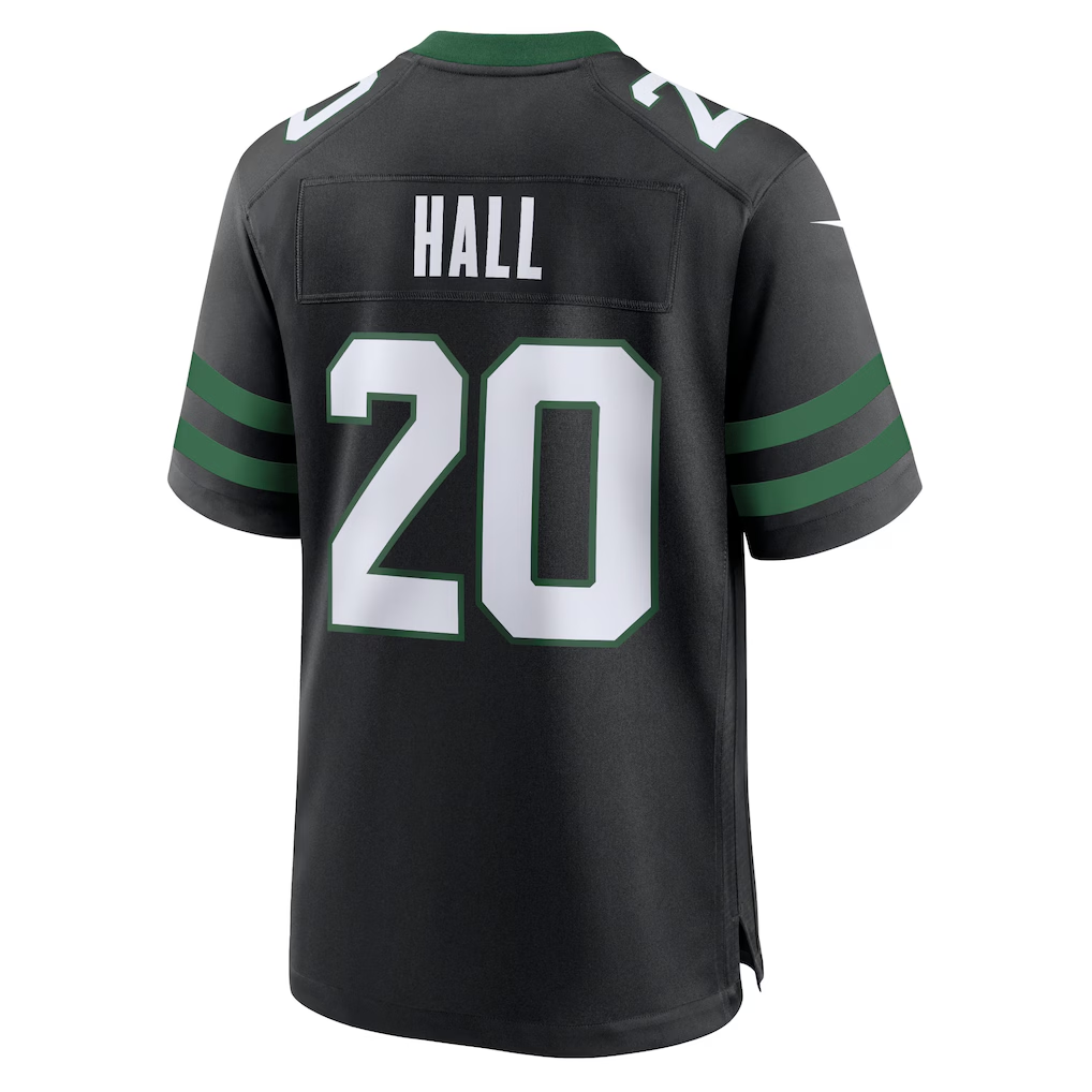 CAdoa NY.Jets #20 Breece Hall Legacy Black Alternate Game Stitched Jerseys
