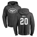 CAdoa NY.Jets #20 Breece Hall Player Gray Pullover Hoodies Limited Game Stitched Jerseys