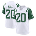 CAdoa NY.Jets #20 Breece Hall Player White Classic Home Game Stitched Jerseys