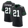 CAdoa NY.Jets #21 Brandon Stephens Player Black Legacy Home Game Stitched Jerseys