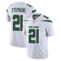 CAdoa NY.Jets #21 Brandon Stephens Player White Spotlight Limited Vapor Home Game Stitched Jerseys