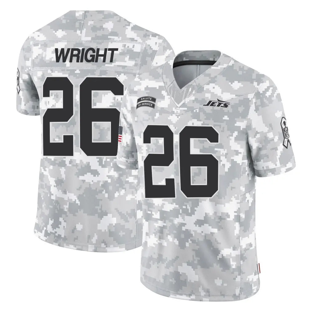 CAdoa NY.Jets #26 Nahshon Wright Player Arctic Camo Salute to Service Limited Game Stitched Jerseys