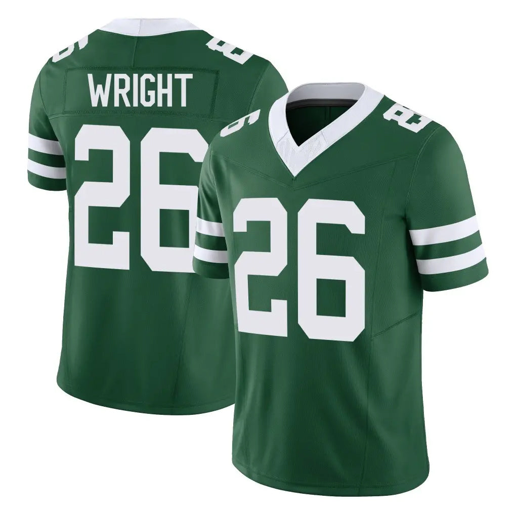 CAdoa NY.Jets #26 Nahshon Wright Player Green Legacy Limited Vapor F.U.S.E. Home Game Stitched Jerseys
