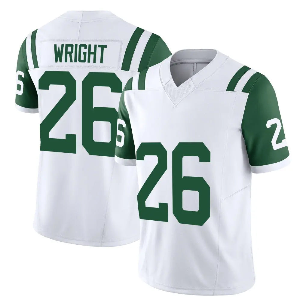CAdoa NY.Jets #26 Nahshon Wright Player White Limited Classic Vapor F.U.S.E. Home Game Stitched Jerseys
