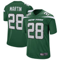 CAdoa NY.Jets #28 Curtis Martin Player Green Game Stitched Jerseys