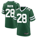 CAdoa NY.Jets #28 Curtis Martin Player Green Home Game Stitched Jerseys