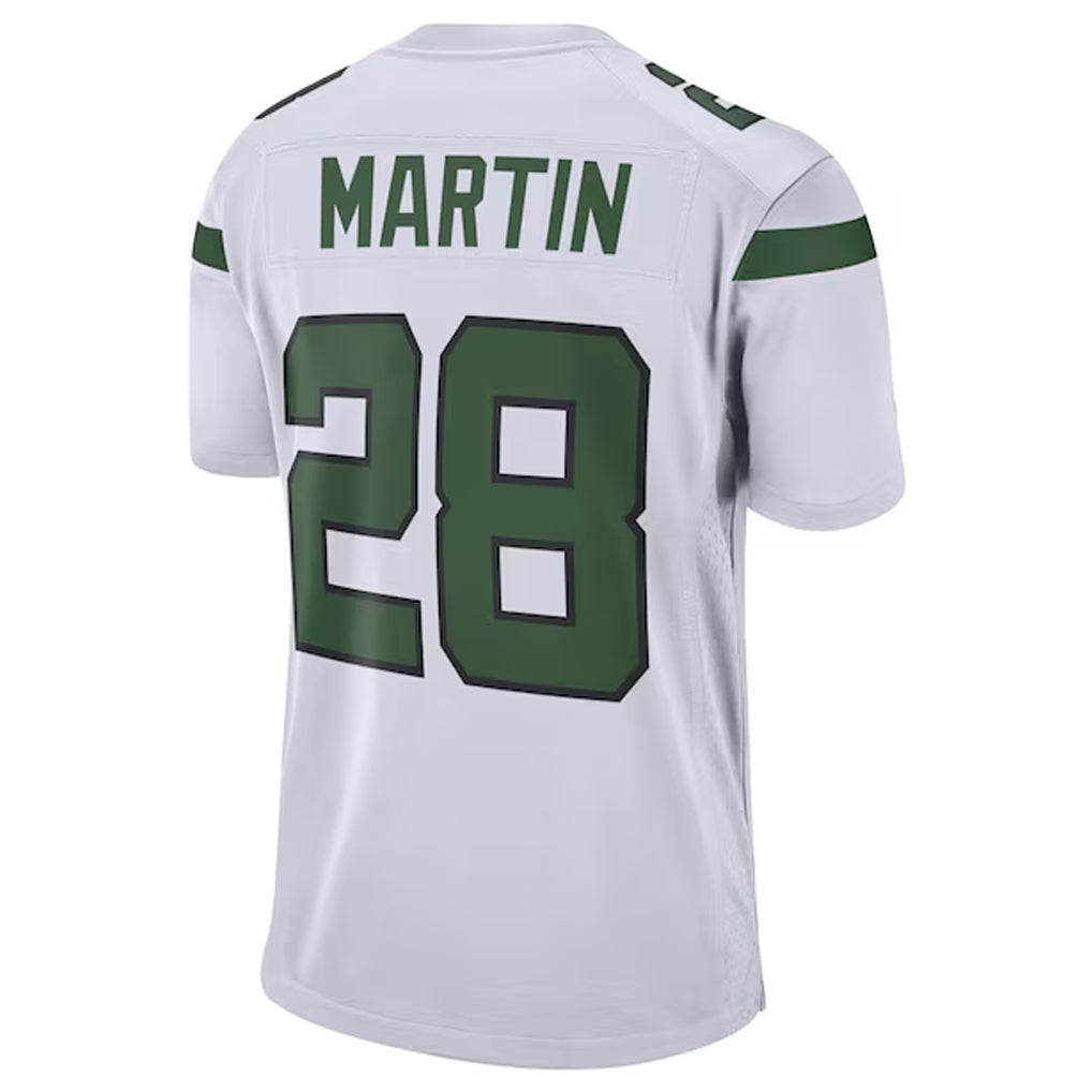 CAdoa NY.Jets #28 Curtis Martin Player White Game Stitched Jerseys