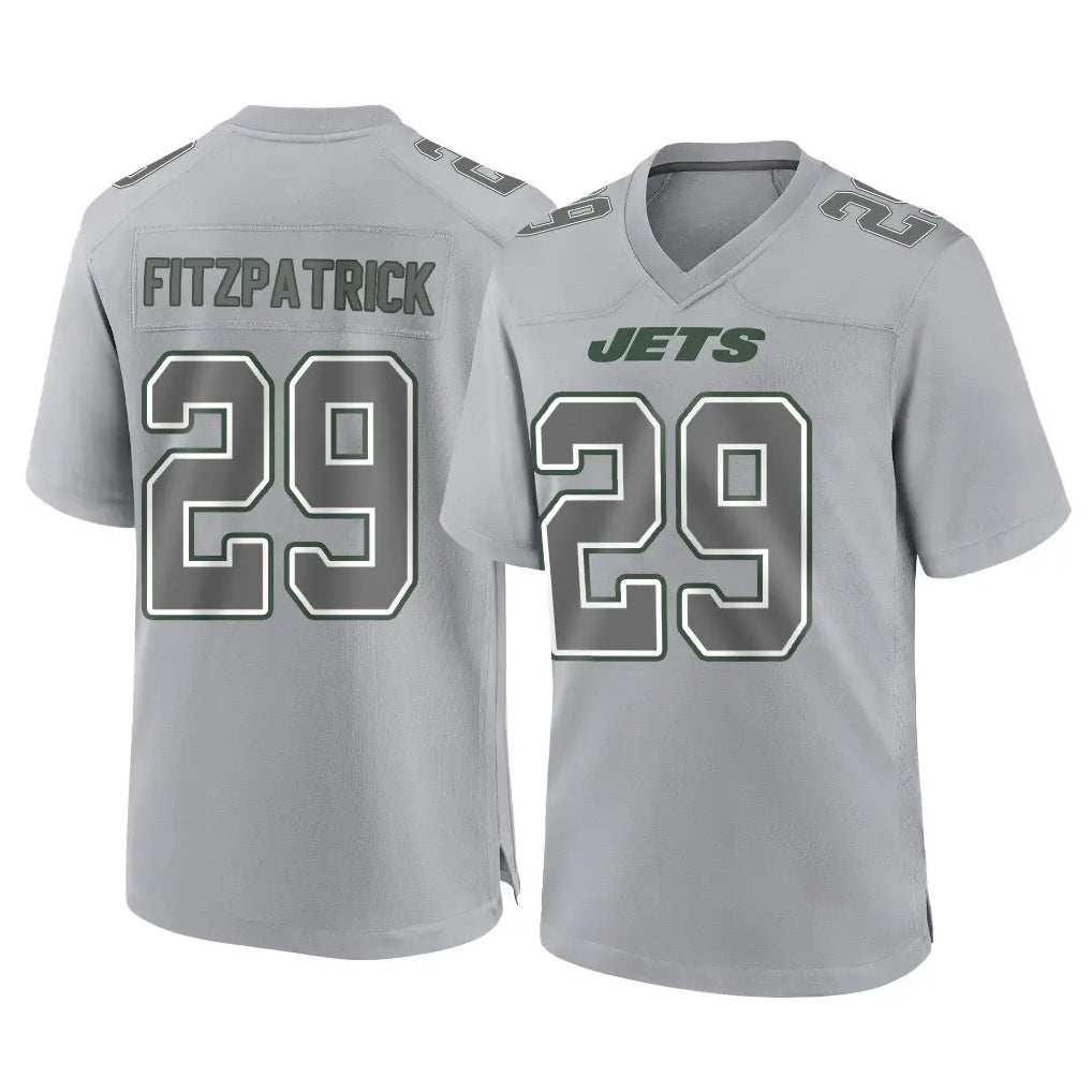 CAdoa NY.Jets #29 Minkah Fitzpatrick Player Gray Limited Atmosphere Fashion Home Game Stitched Jerseys