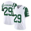 CAdoa NY.Jets #29 Minkah Fitzpatrick Player White Limited Classic Vapor F.U.S.E. Home Game Stitched Jerseys