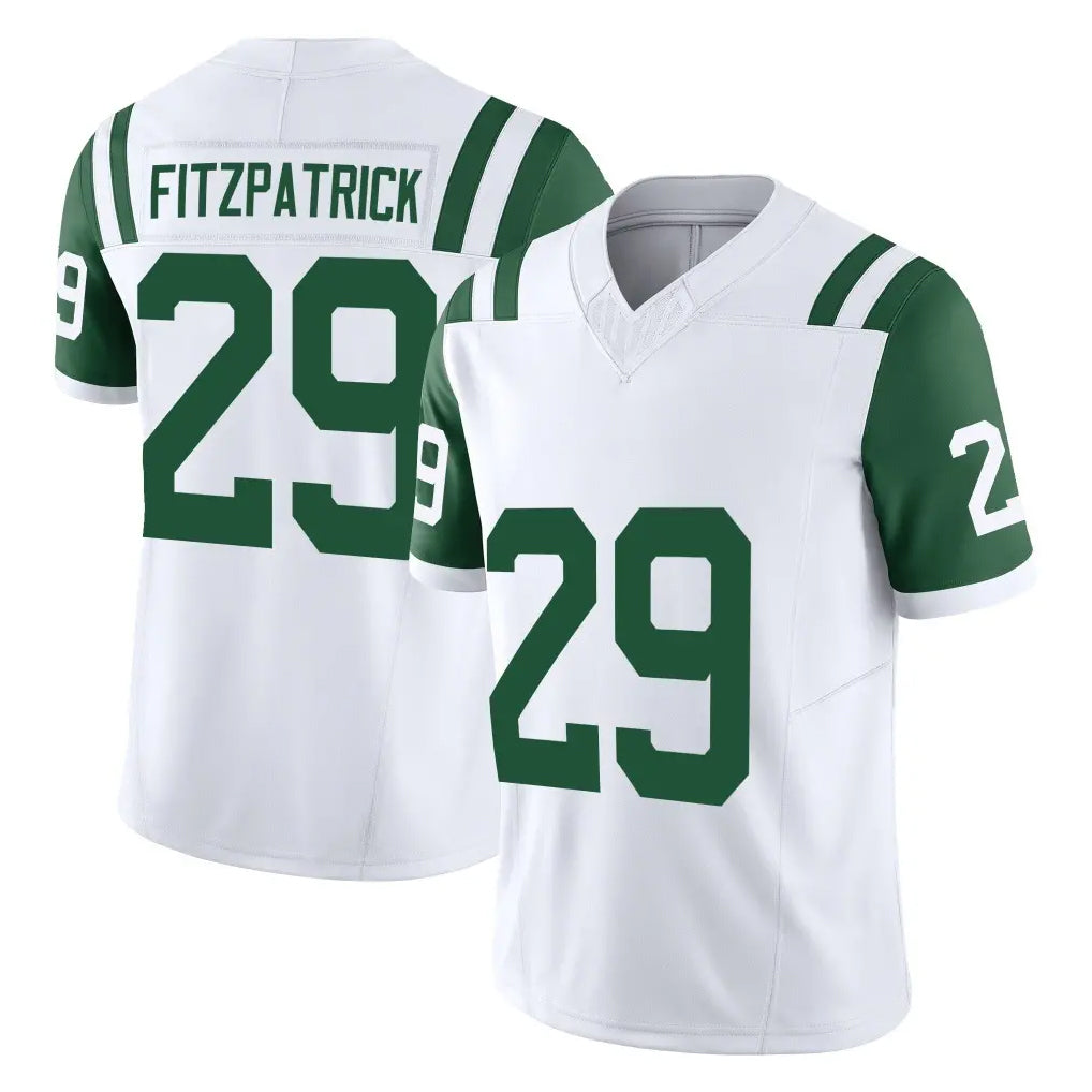 CAdoa NY.Jets #29 Minkah Fitzpatrick Player White Limited Classic Vapor F.U.S.E. Home Game Stitched Jerseys