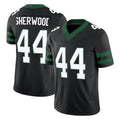 CAdoa NY.Jets #44 Jamien Sherwood Player Black Limited Legacy Vapor F.U.S.E. Home Game Stitched Jerseys