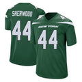 CAdoa NY.Jets #44 Jamien Sherwood Player Green Home Game Stitched Jerseys