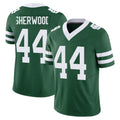 CAdoa NY.Jets #44 Jamien Sherwood Player Green Legacy Limited Vapor F.U.S.E. Home Game Stitched Jerseys