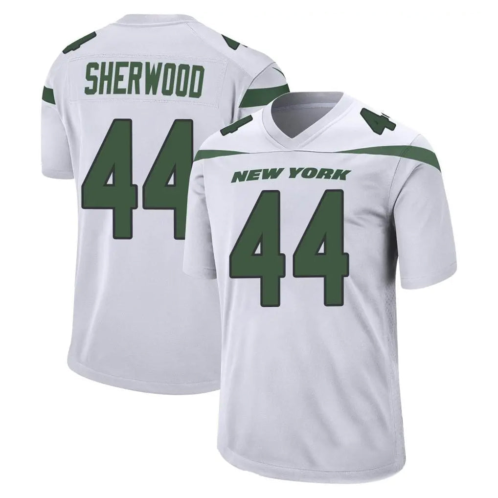 CAdoa NY.Jets #44 Jamien Sherwood Player White Spotlight Home Game Stitched Jerseys