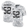 CAdoa NY.Jets #52 Kingsley Enagbare Player Arctic Camo Salute to Service Limited Game Stitched Jerseys