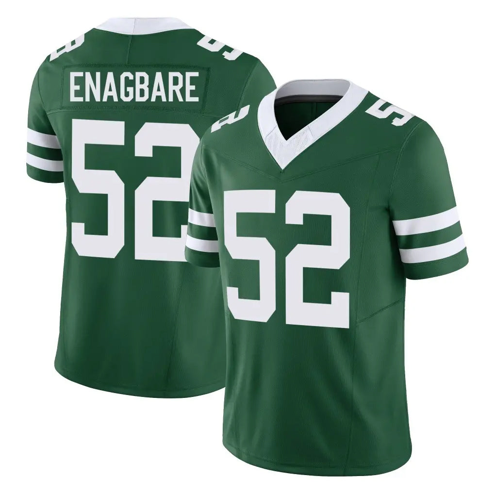 CAdoa NY.Jets #52 Kingsley Enagbare Player Green Legacy Limited Vapor F.U.S.E. Home Game Stitched Jerseys