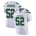 CAdoa NY.Jets #52 Kingsley Enagbare Player White Spotlight Limited Vapor Home Game Stitched Jerseys