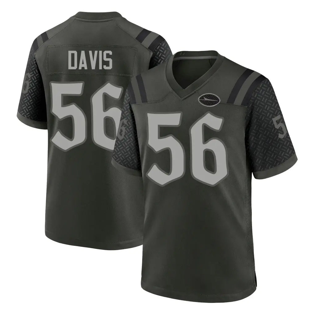 CAdoa NY.Jets #56 Demario Davis Player Green 2025 Rivalries Collection Home Game Stitched Jerseys