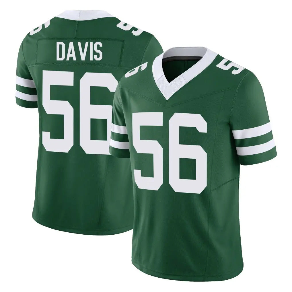CAdoa NY.Jets #56 Demario Davis Player Green Legacy Limited Vapor F.U.S.E. Home Game Stitched Jerseys