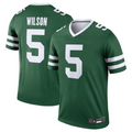 CAdoa NY.Jets #5 Garrett Wilson Legacy Green Legend Jersey Stitched American Stitched Jersey