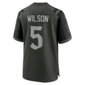 CAdoa NY.Jets #5 Garrett Wilson Player Gotham Green Rivalries Collection Game Stitched Jerseys