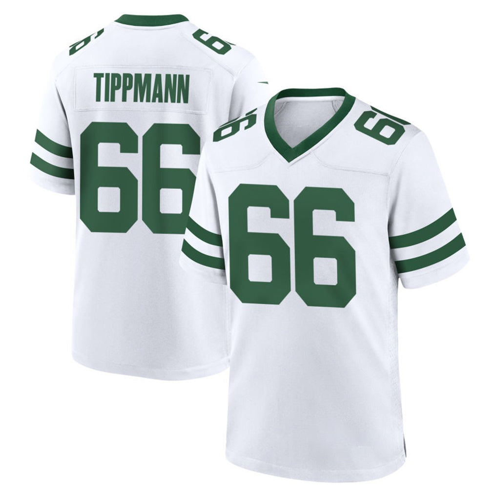 CAdoa NY.Jets #66 Joe Tippmann Player White Legacy Home Game Stitched Jerseys