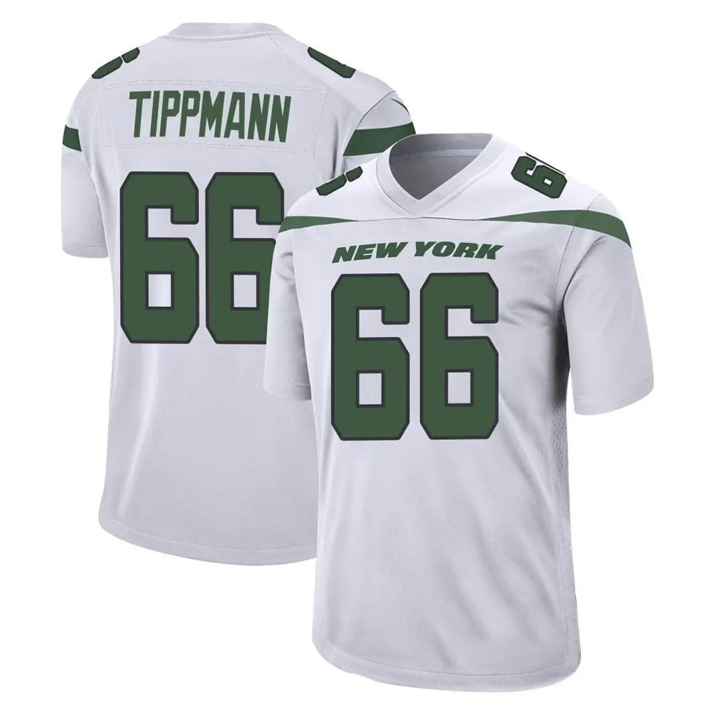 CAdoa NY.Jets #66 Joe Tippmann Player White Spotlight Home Game Stitched Jerseys