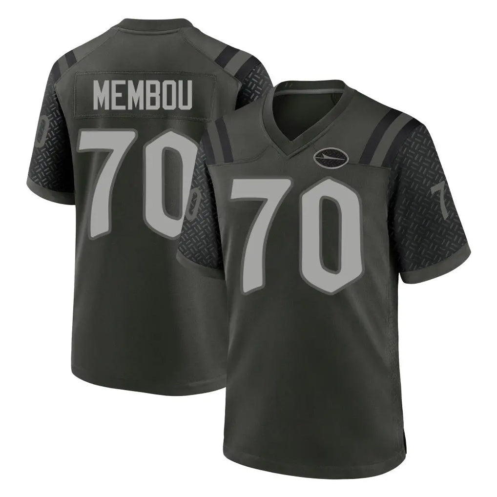 CAdoa NY.Jets #70 Armand Membou Player Green 2025 Rivalries Collection Home Game Stitched Jerseys