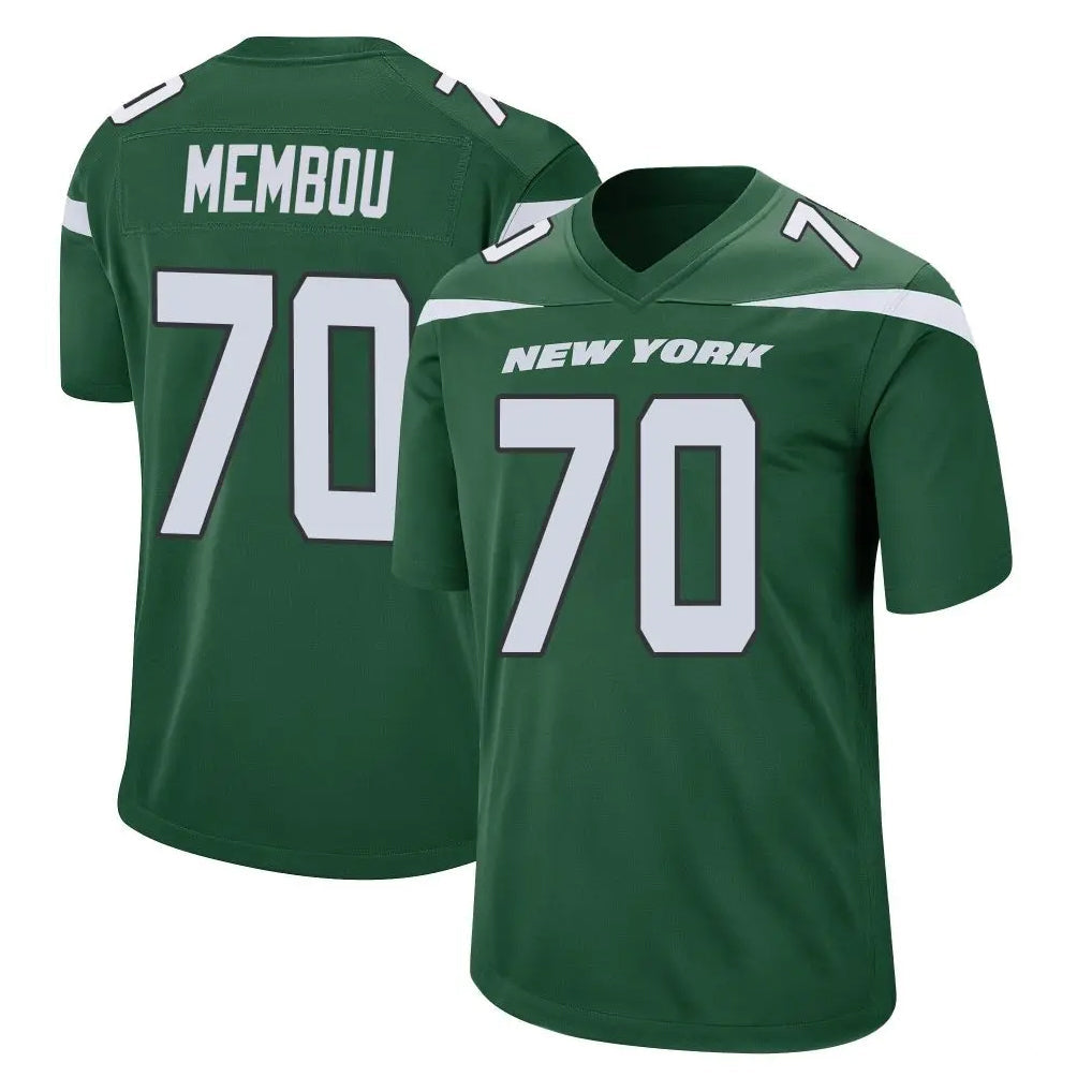 CAdoa NY.Jets #70 Armand Membou Player Green Home Game Stitched Jerseys
