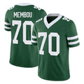 CAdoa NY.Jets #70 Armand Membou Player Green Legacy Limited Vapor F.U.S.E. Home Game Stitched Jerseys