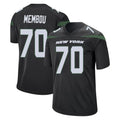 CAdoa NY.Jets #70 Armand Membou Player Stealth Black Home Game Stitched Jerseys