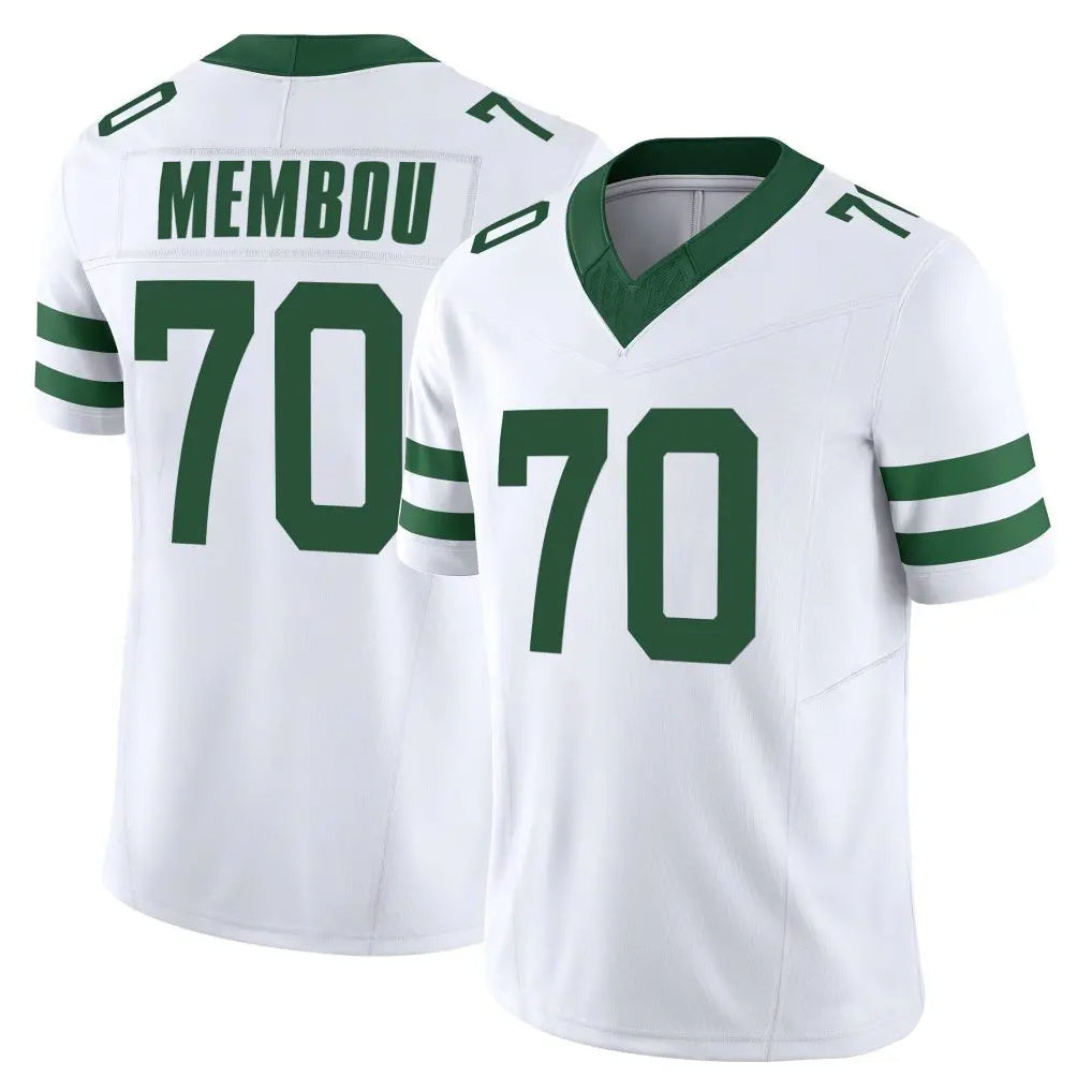 CAdoa NY.Jets #70 Armand Membou Player White Legacy Limited Vapor F.U.S.E. Home Game Stitched Jerseys