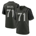 CAdoa NY.Jets #71 Josh Myers Player Green 2025 Rivalries Collection Home Game Stitched Jerseys