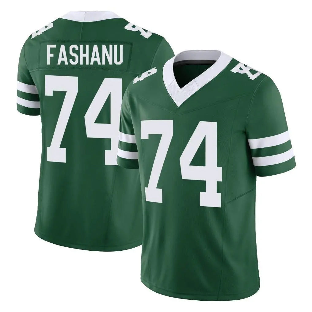 CAdoa NY.Jets #74 Olu Fashanu Player Green Legacy Limited Vapor F.U.S.E. Home Game Stitched Jerseys