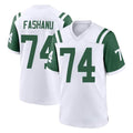 CAdoa NY.Jets #74 Olu Fashanu Player White Classic Home Game Stitched Jerseys