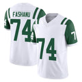 CAdoa NY.Jets #74 Olu Fashanu Player White Limited Classic Vapor F.U.S.E. Home Game Stitched Jerseys