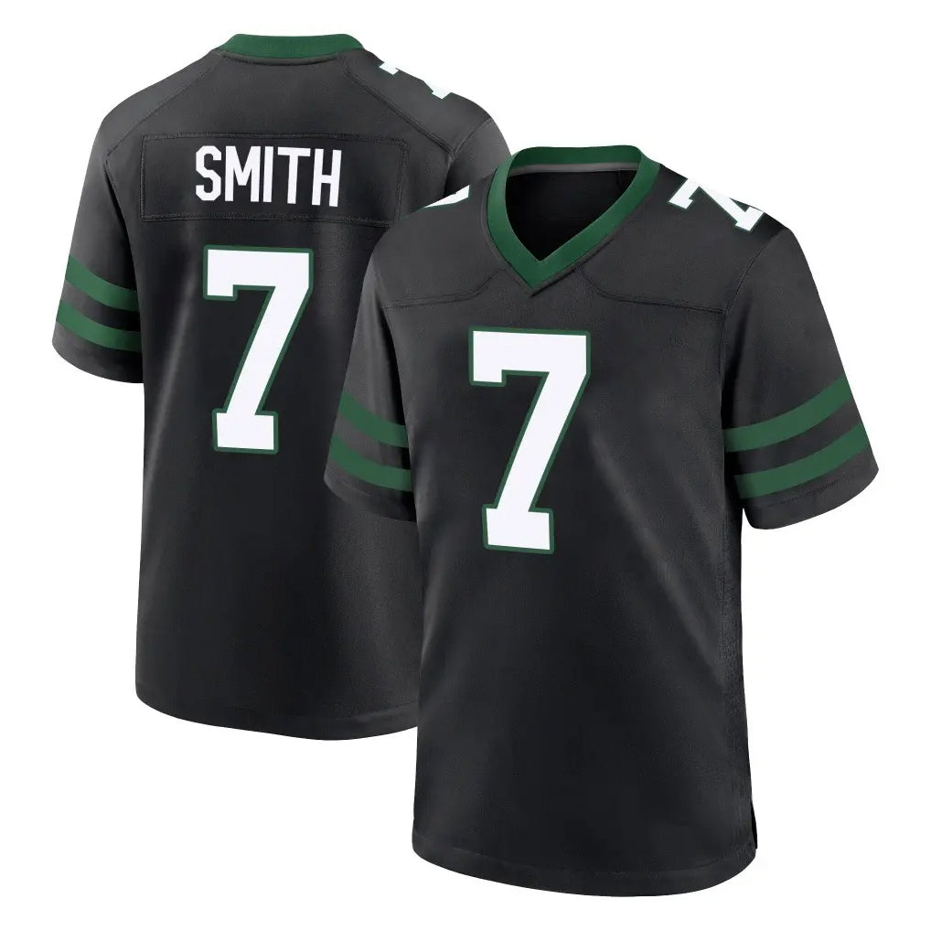 CAdoa NY.Jets #7 Geno Smith Player Black Legacy Home Game Stitched Jerseys