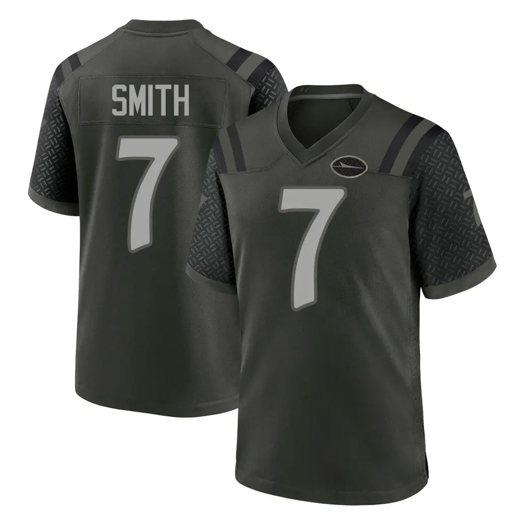 CAdoa NY.Jets #7 Geno Smith Player Green 2025 Rivalries Collection Home Game Stitched Jerseys