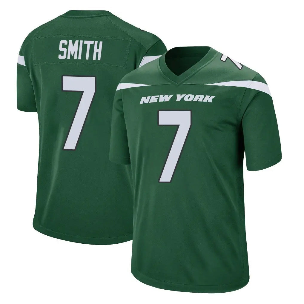 CAdoa NY.Jets #7 Geno Smith Player Green Home Game Stitched Jerseys